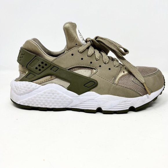 Nike‎ Air Huarache Run Wheat  Khaki Tan Shoes 318429-200 Mens sz 7 - Picture 5 of 13
